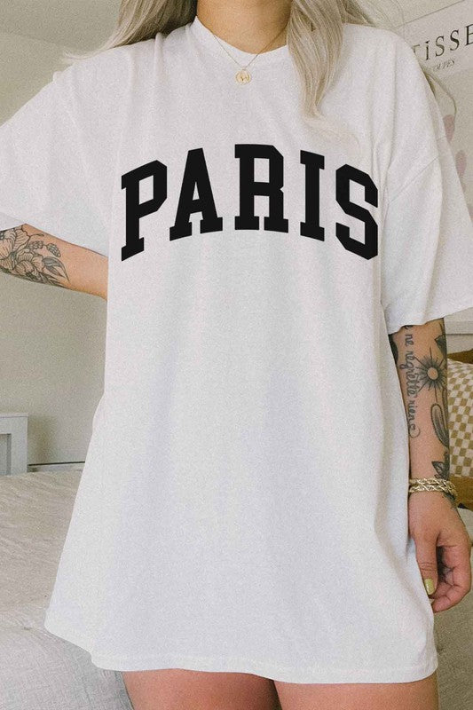 PARIS OVERSIZED TEE