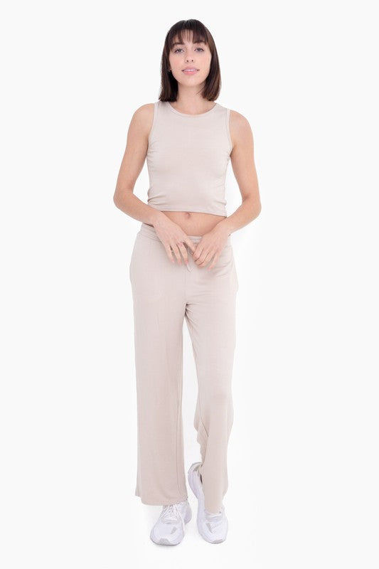 Mid-Rise Lounge Terry Pant