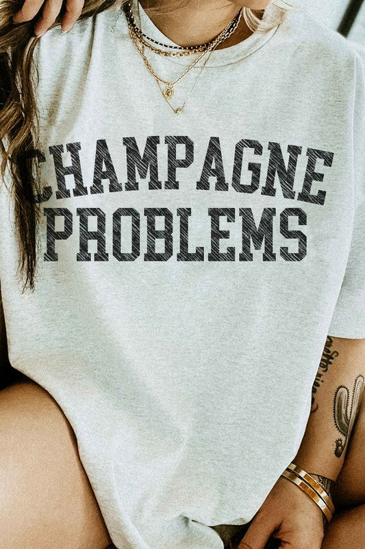 CHAMPAGNE PROBLEMS GRAPHIC TEE