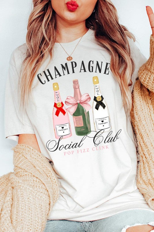 Champagne Social Club Graphic T Shirts