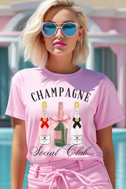 Champagne Social Club Graphic T Shirts