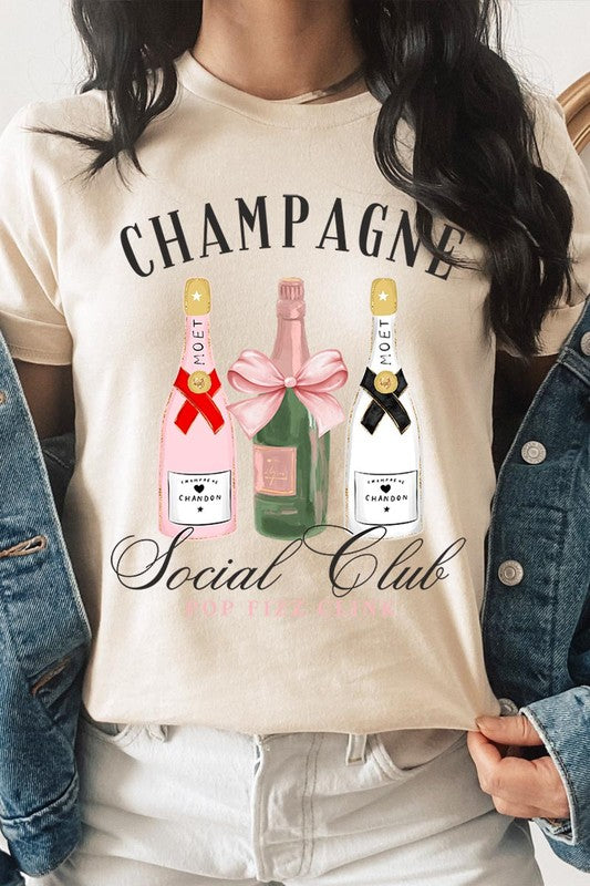 Champagne Social Club Graphic T Shirts