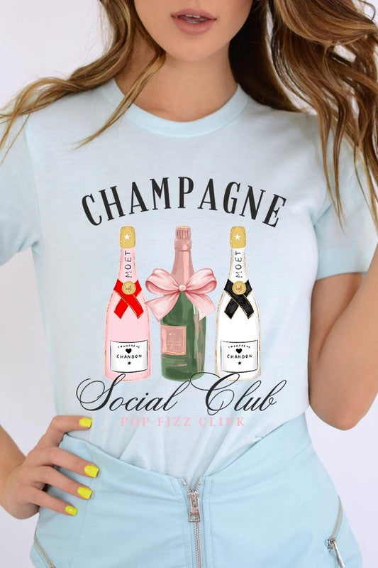 Champagne Social Club Graphic T Shirts