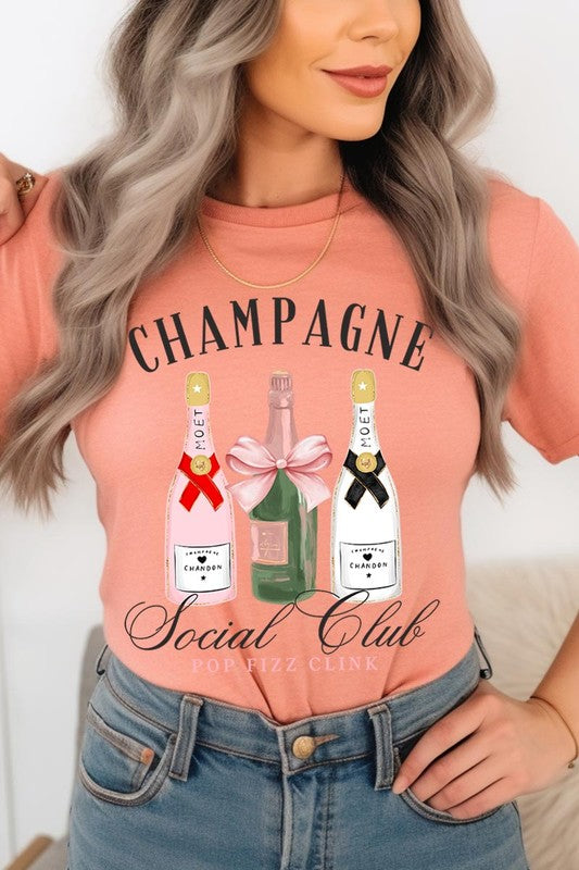 Champagne Social Club Graphic T Shirts