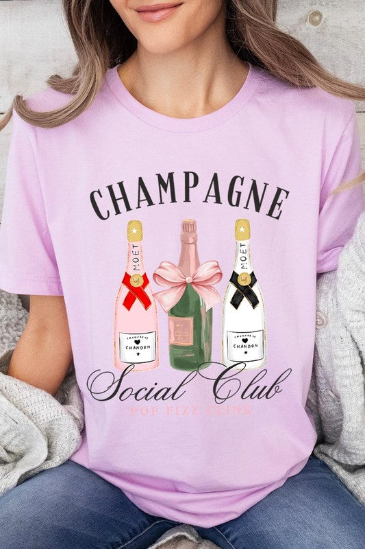 Champagne Social Club Graphic T Shirts