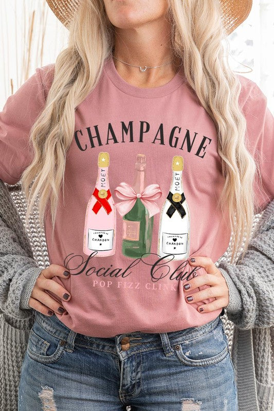 Champagne Social Club Graphic T Shirts