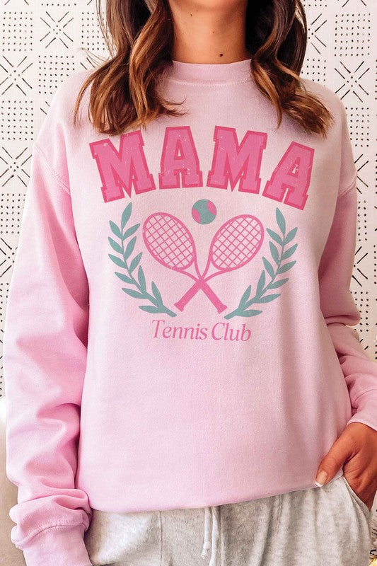 MAMA TENNIS CLUB Graphic Sweatshirt